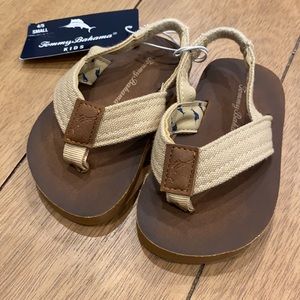 NWT Tommy Bahama Baby flip flops